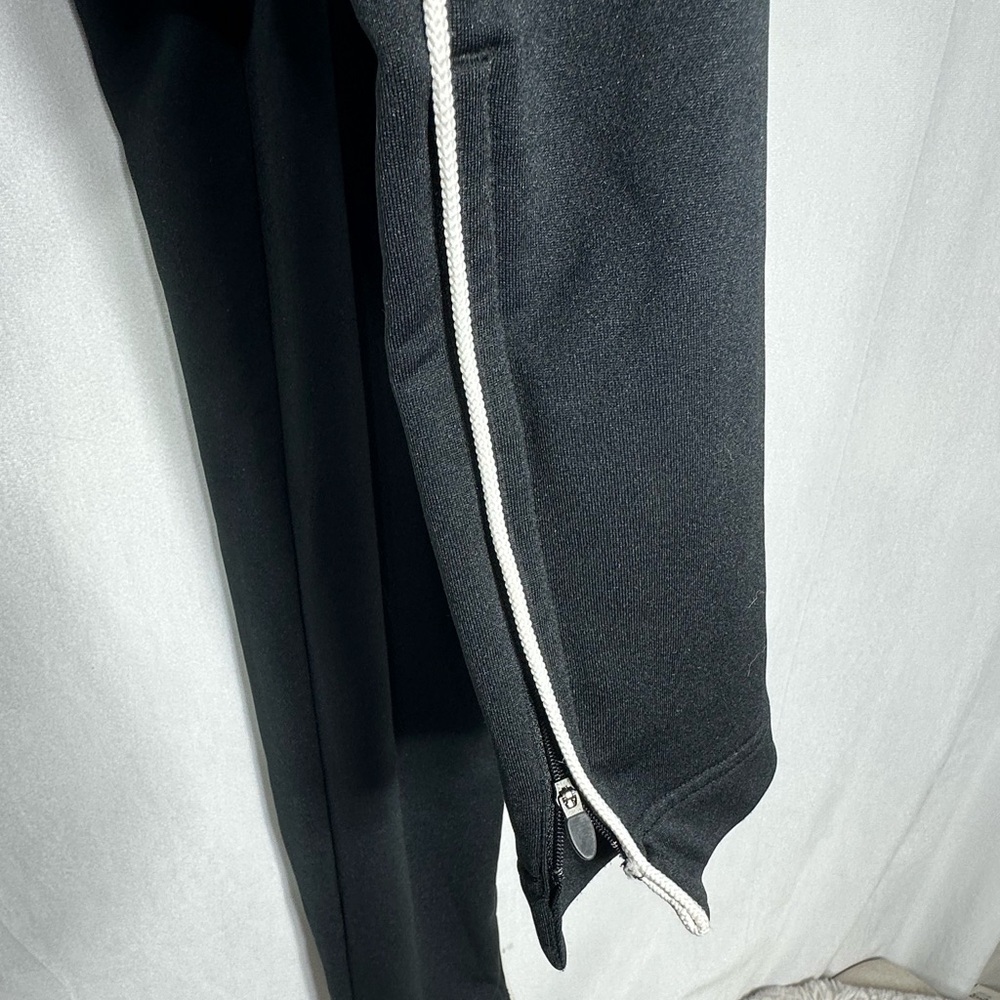 Nike black training pants with ankle zipper - medium - Picture 4 of 5